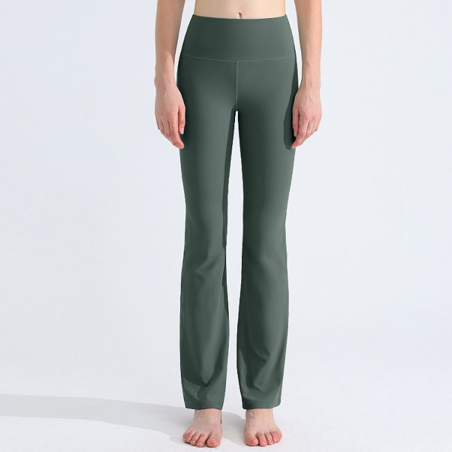 Love of Body - Women High Waist Workout Bootleg Pants Tummy Control Pants - Image 9