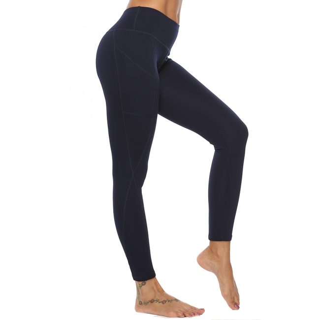 Love of Body - High Waist Yoga Pants, Pocket Yoga Pants Tummy Control Stretch Yoga Leggings - Image 5