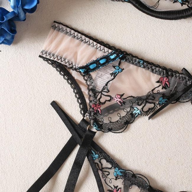 Love of Body - Exquisite Embroidered Steel Glamour Set - Image 5