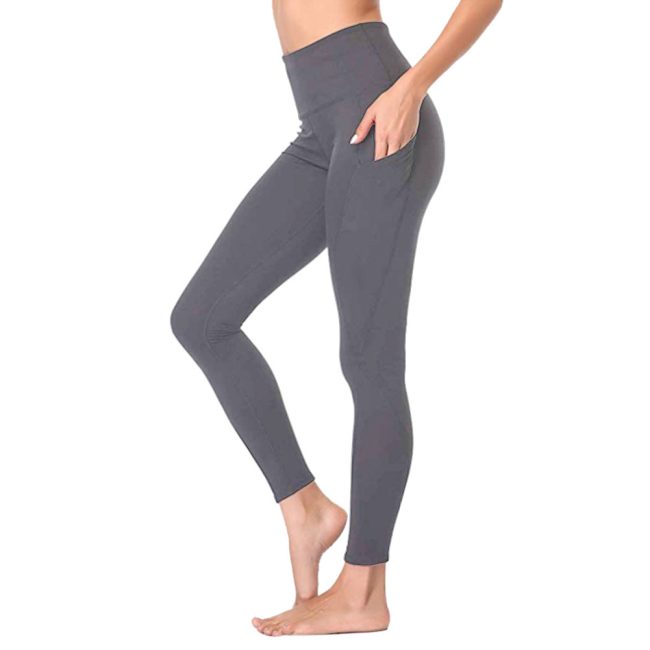 Love of Body - High Waist Yoga Pants, Pocket Yoga Pants Tummy Control Stretch Yoga Leggings - Image 7