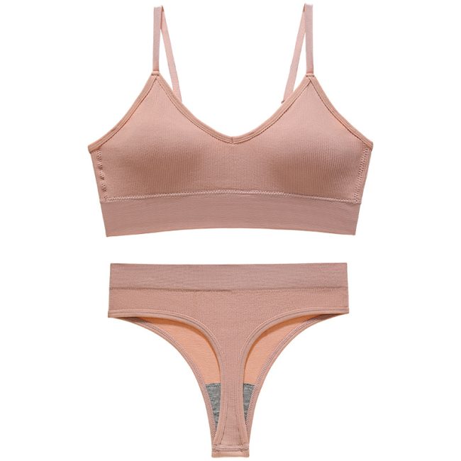 Love of Body - Women's Two Piece Lingerie , High Waisted Bras Panty Thongs Sets - Image 10