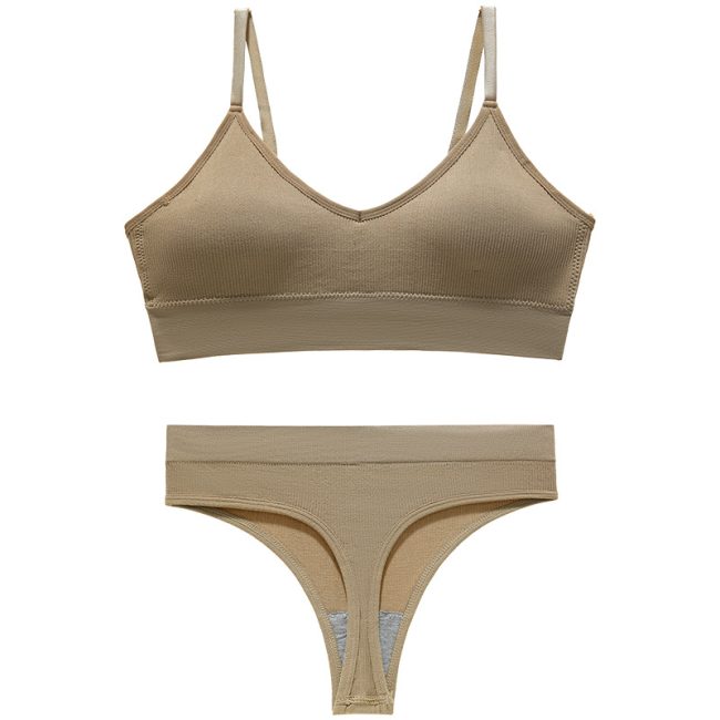 Love of Body - Women's Two Piece Lingerie , High Waisted Bras Panty Thongs Sets - Image 14