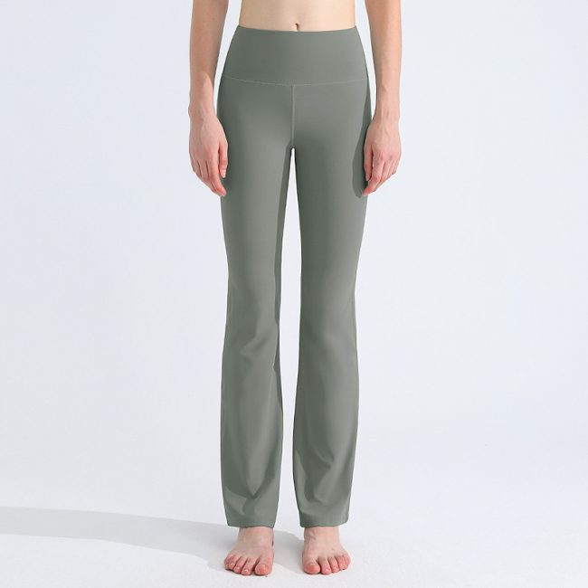 Love of Body - Women High Waist Workout Bootleg Pants Tummy Control Pants - Image 4