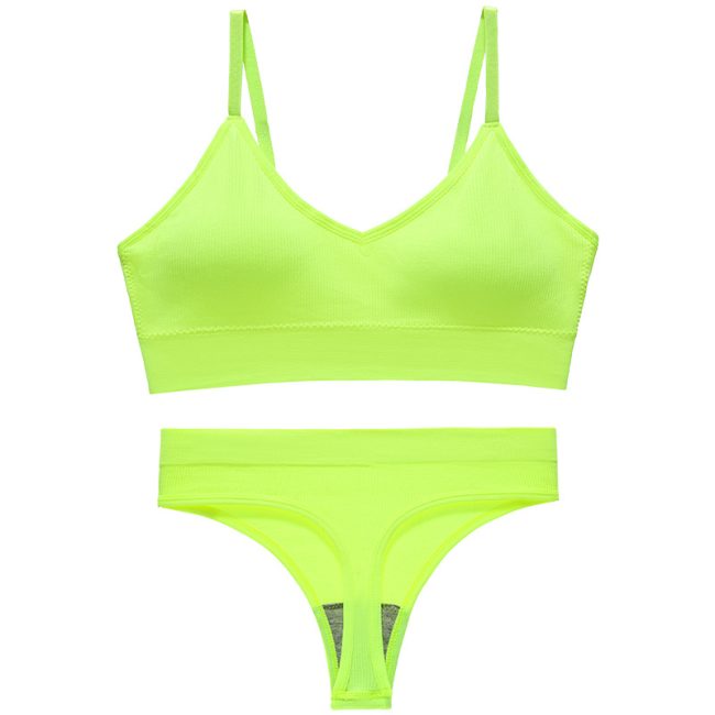 Love of Body - Women's Two Piece Lingerie , High Waisted Bras Panty Thongs Sets - Image 8