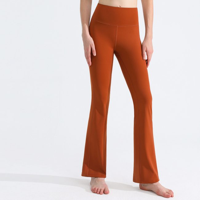 Love of Body - Women High Waist Workout Bootleg Pants Tummy Control Pants