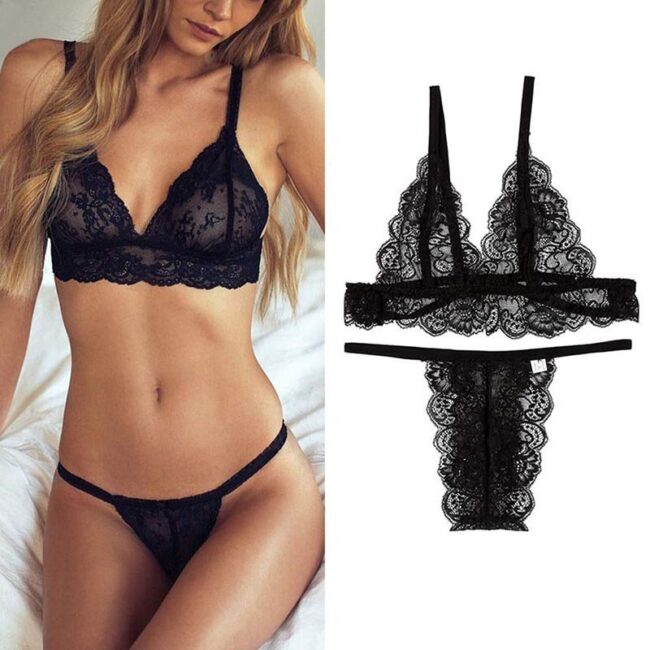 Love of Body-Women's Fashion Lace Split Suit Strapless Non-Sponge Sexy Lingerie